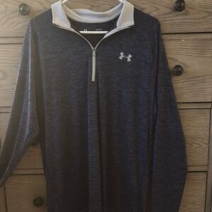 Under Armour Dark Gray Quarter-Zip Pullover